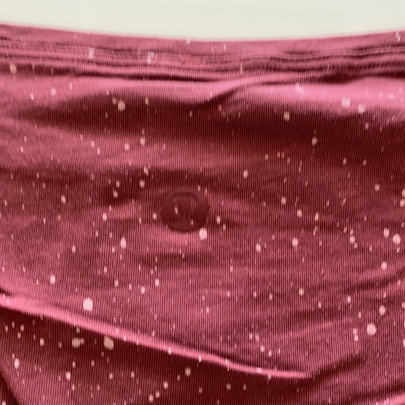 New LULULEMON Back in Action Long Sleeve Shirt Top size 10, Speckles - Picture 8 of 8